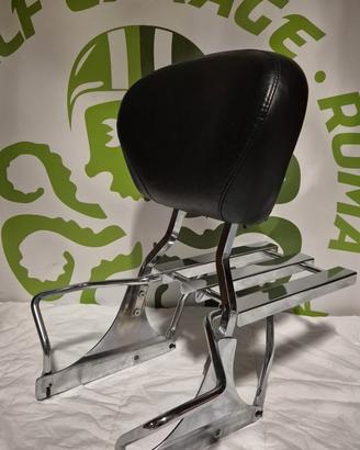 Heritage springer sissybar completo di maniglie e 