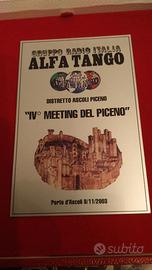 ALFA TANGO radioamatori TARGA 4° MEETING PICENO 03