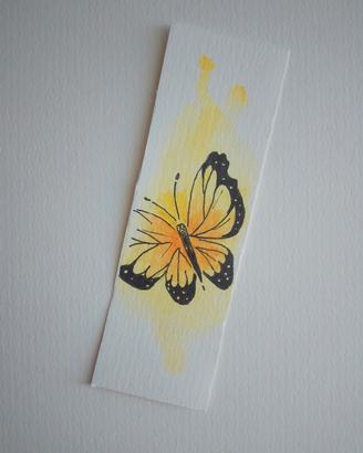 segnalibro dipinto a mano 