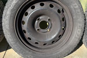 Cerchi in acciaio 14” Peugeot 206 con gomme