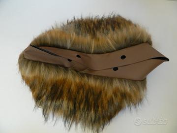 Obag accessorio in pelliccia ecologica nuovo