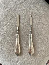 Coppia posate antiche inizi’900 in Argento 800