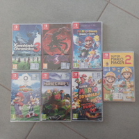 Switch bayonetta Mario rabbids xenoblade minecraft