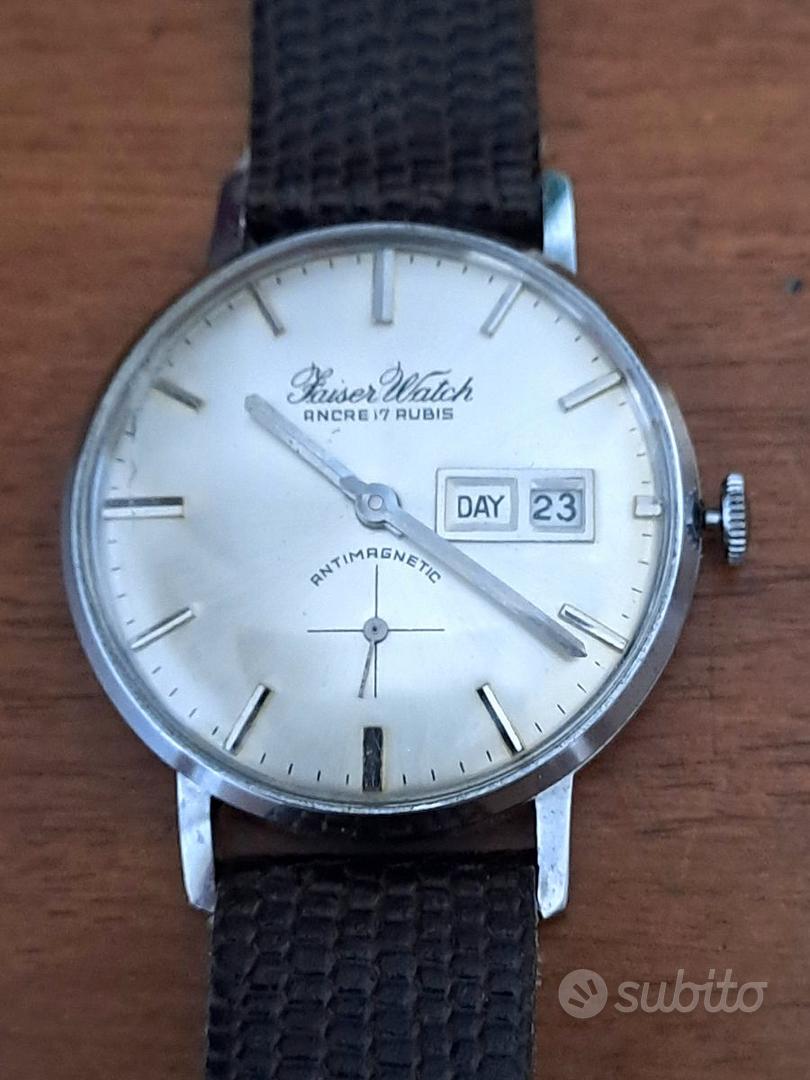 Orologio Manuale Faiser Watch ancre 17 rubis usato Abbigliamento
