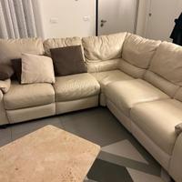 Divano in pelle Divani&Divani by Natuzzi
