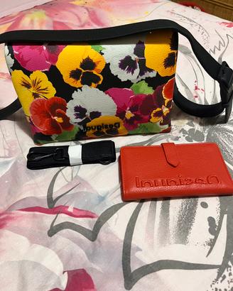 Desigual- Borsa +portafoglio