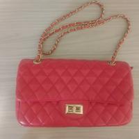 BORSETTA IN PELLE ROSSA