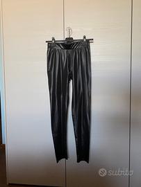 Leggings di pelle