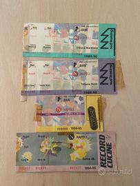 Biglietti Napoli - Bari 1989/90 1994/95