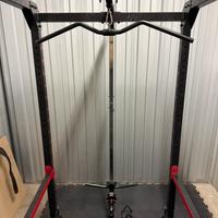Rack palestra con cavo alto e basso