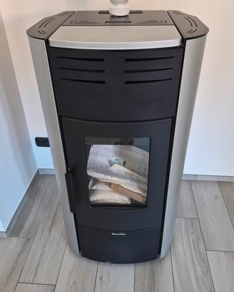 stufa nordica extraflame Raffaella idro h15 grigio