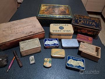 scatole latta vintage francesi 