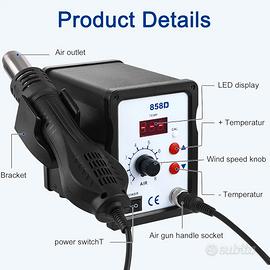 Saldatore ad aria - hot air desoldering station