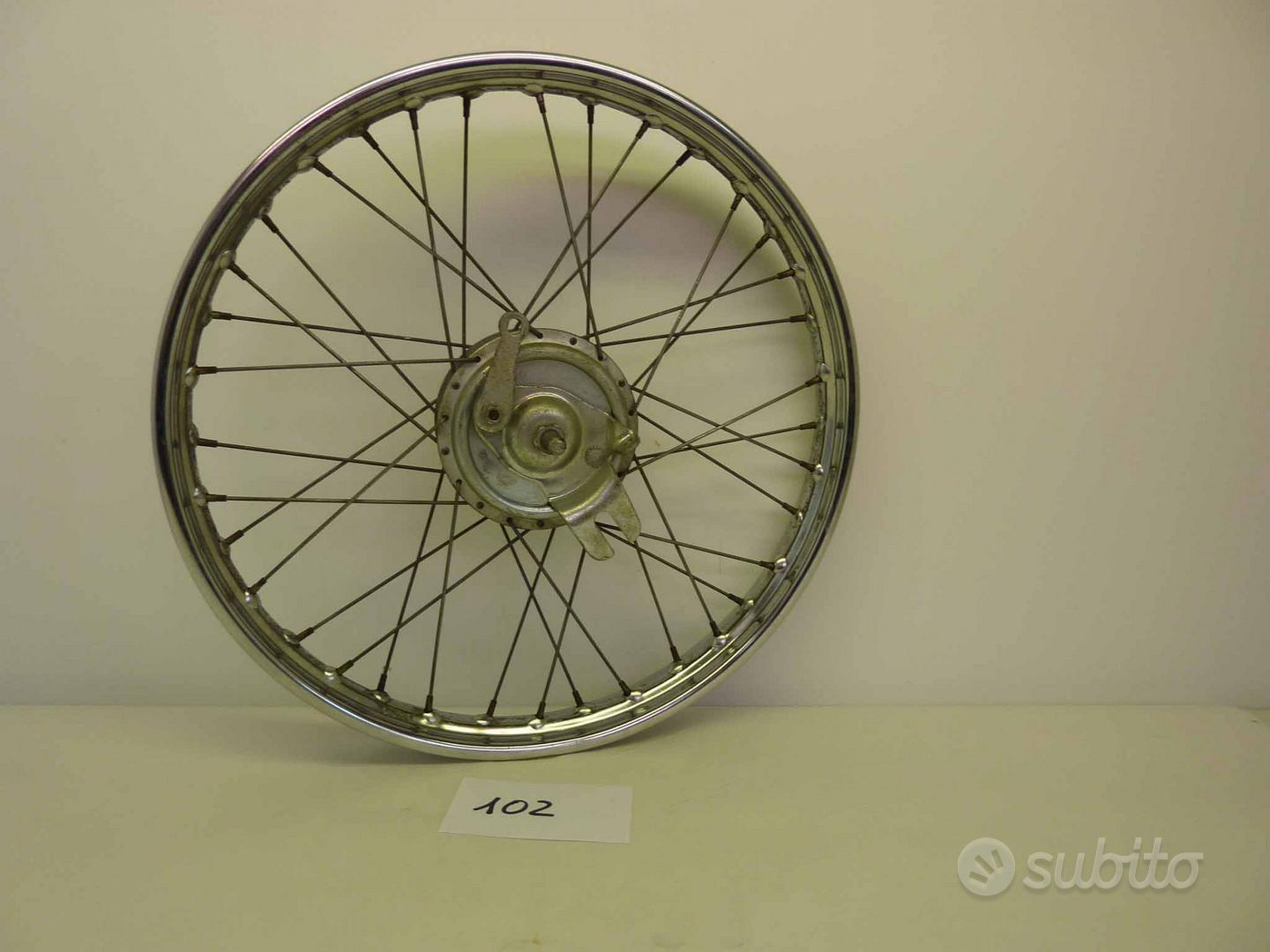 Cerchio Anteriore In Alluminio BERETTA 16x1.75 - Per Mozzo 100 Mm - Colore Argento - Foto 10