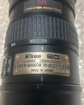 Nikon 70/200  f2.8 g ed vr