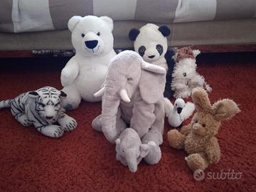 Peluche vari