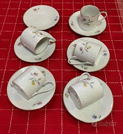 Servizio tazze vintage in porcellana EDELSTAIN