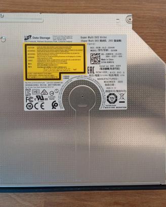 Lettore Masterizzatore DVD/CD Interno Slim Laptop