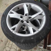 3 cerchi in lega audi+4 gomme al 70%
