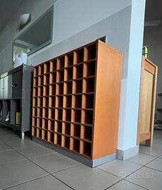 Bottigliera in legno