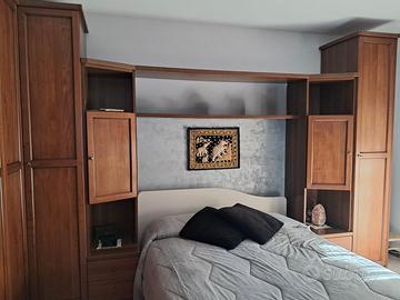 Camera da letto in noce