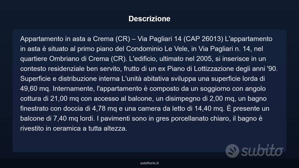 Appartamento – Crema, Ombriano - Vista 4