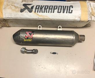 Silenziatore Akrapovic 250cc/350cc