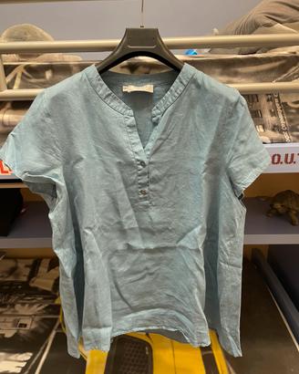 Camicia in lino donna Blue Rose