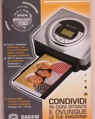 Sagem Photo Easy 150 Personal Printer Catalogo