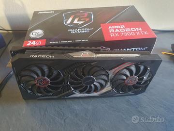 SCHEDA VIDEO ASROCK RX 7900 XTX PHANTOM GAMING 24G