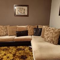 Divano letto  in pelle