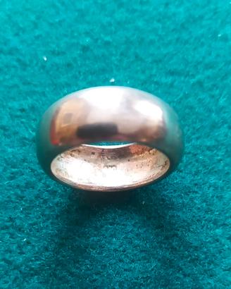 Anello a fascia in argento
