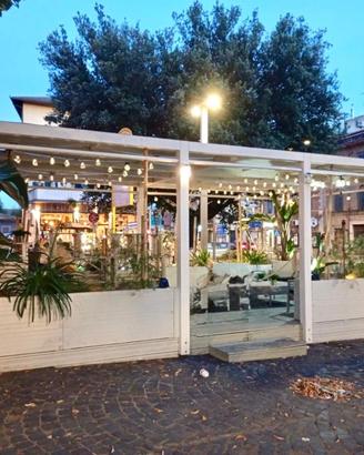 Pergola / Gazebo in legno lamellare 8x4 mt