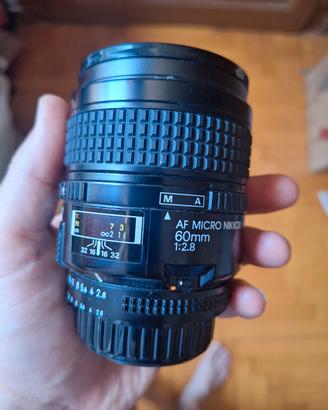 nikon nikkor 60mm f2.8 micro af 