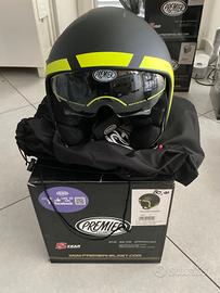Casco jet aperto moto e scooter premier rocker or8