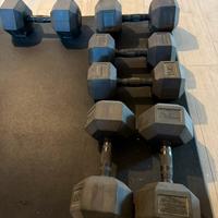 Manubrio esagonale gommato training lacertosus