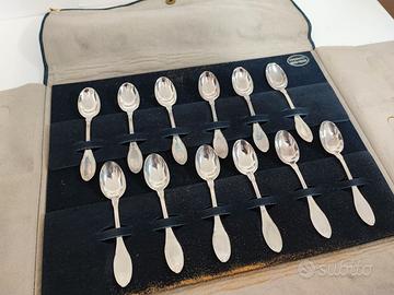 Servizio cucchiaini da caffe in Argento.