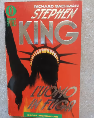 📌"L'UOMO IN FUGA" STEPHEN KING MONDADORI 1992