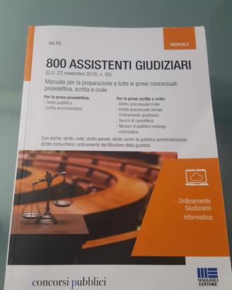 Libro concorso Assistente Giudiziario