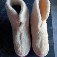 Pantofole lana merinos