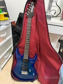 Chitarra Ibanez Giò+amplificatore EKO+  cuffie AKG