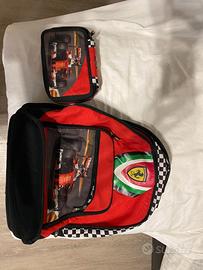 ZAINO SCUOLA FERRARI CON ASTUCCIO