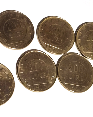 Lire 200 del 1977