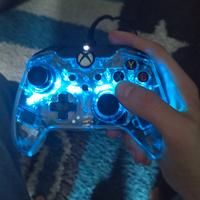 controller Xbox trasparente con led 