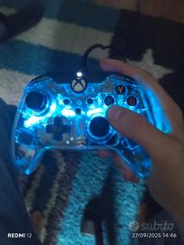 controller Xbox trasparente con led 