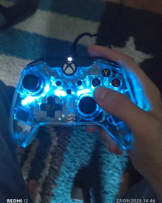 controller Xbox trasparente con led 