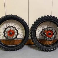 Cerchi ARANCIO factory cross did excel ktm