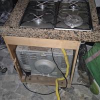 piano cottura completo