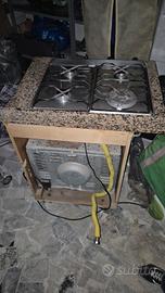 piano cottura completo