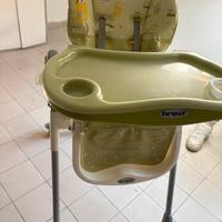 Seggiolone brevi  e fasciatoio